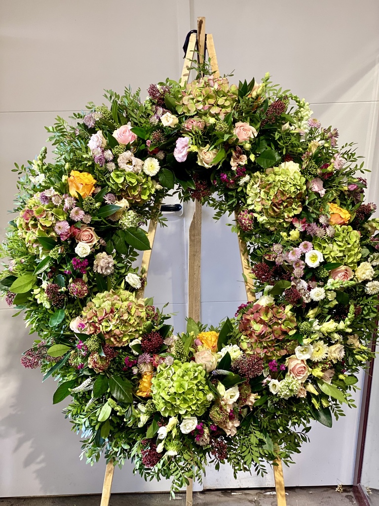 [W-FUNCORTEMP] Corona con Flor de Temporada